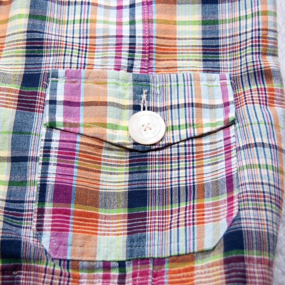 Talbots Plaid Blazer Jacket Women's Size 8 Multi‎ Color Single Breasted - Picture 5 of 11